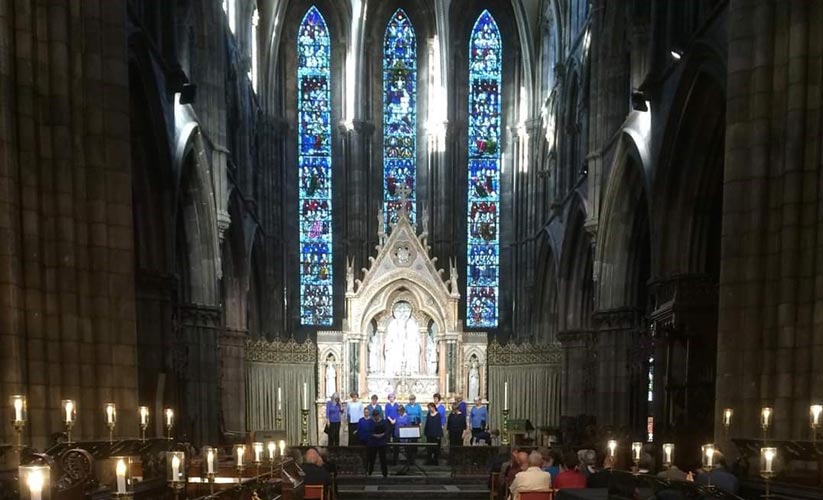 In St. Mary's Cathedral