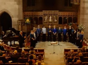 Choir in church